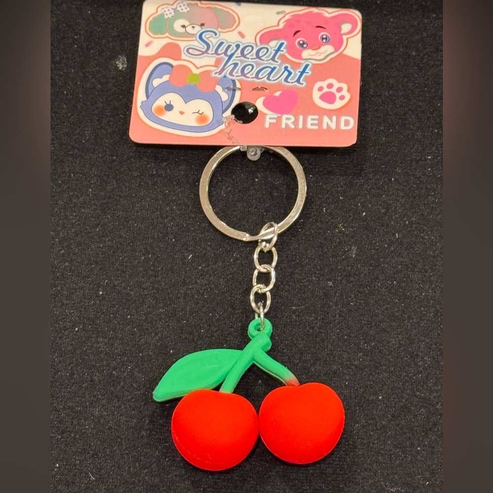 Red Cherry Key Holder